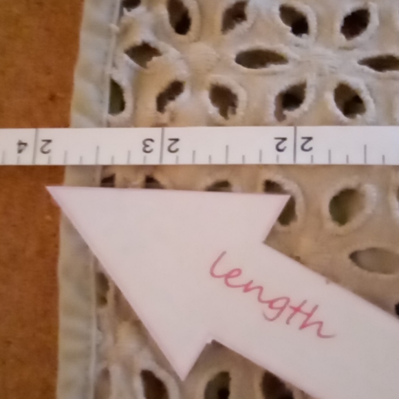 Floral Eyelet Cut Button-Up Shirt - Picture 6 of 6